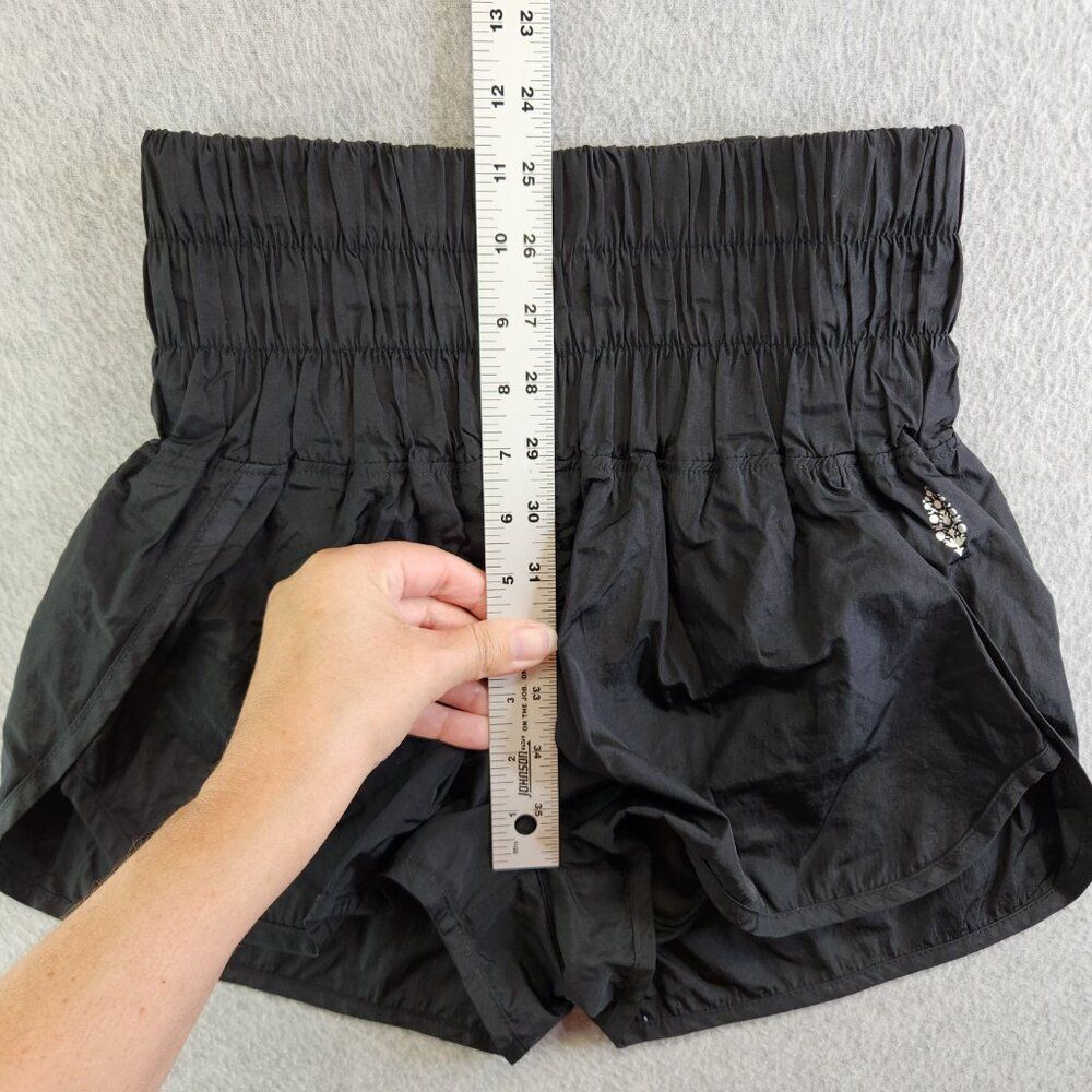 Free People Movement Shorts Womens XSP Black The Way Home High Rise Lined FP - Picture 12 of 15